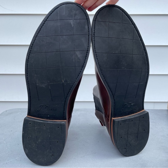 J Crew Chelsea Boot Oar Stripe Italian Leather J9018 Size 11 - Picture 6 of 6